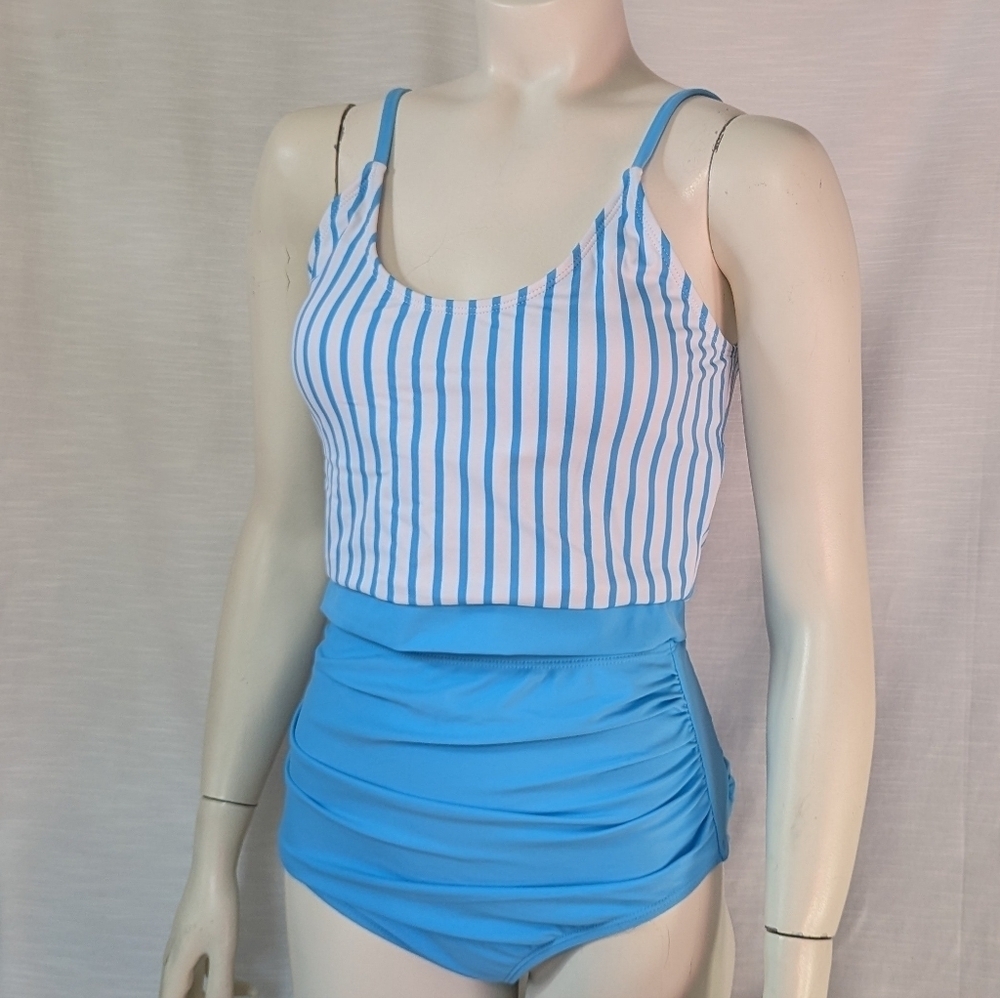 Coral Reef 2-Piece Nautical Coastal Tankini‎